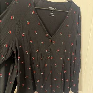 Torrid Black Cherry Sleep Set